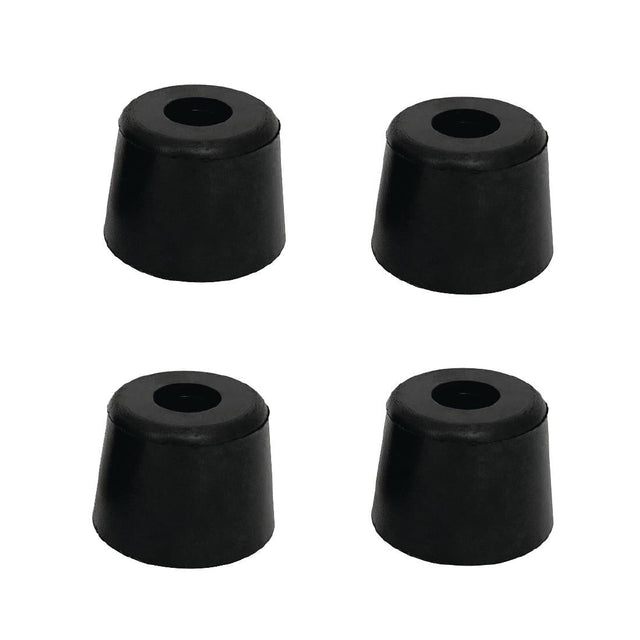 AK017 Nisbets Essentials Set of 4 Rubber Feet JD Catering Equipment Solutions Ltd