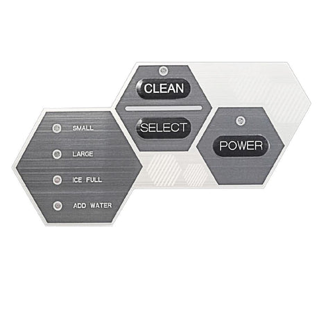 AK570 Nisbets Essentials Control Panel Sticker JD Catering Equipment Solutions Ltd