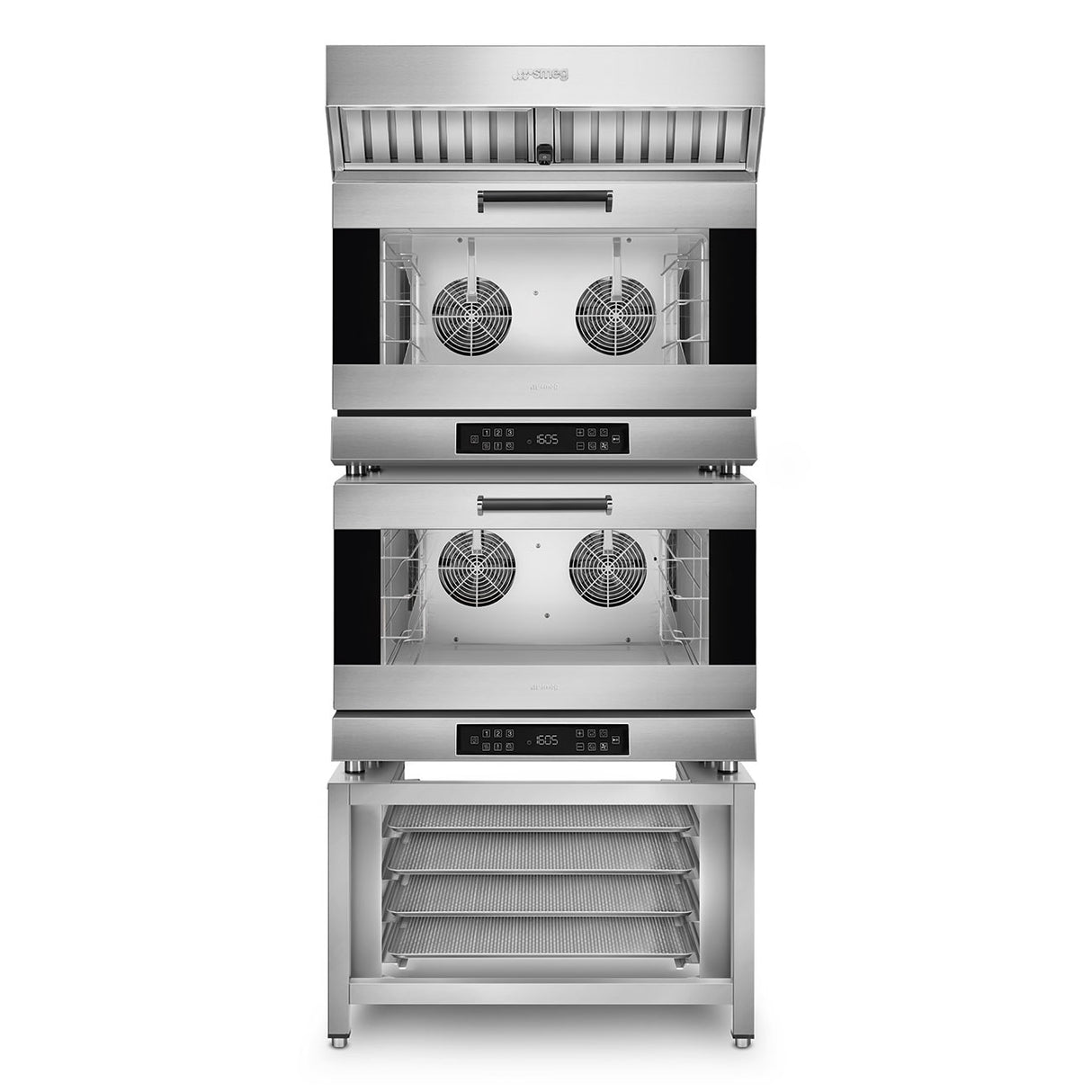 Smeg Professional ALFA420E1HDS Electronic 4 Tray, Drop Down Door ALFA Oven / 600x400 / 6.9kW 10A 3ph