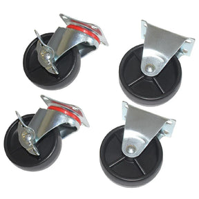 AM400 Polar Standard & Braked Castors (set 4) - JD Catering Equipment Solutions Ltd