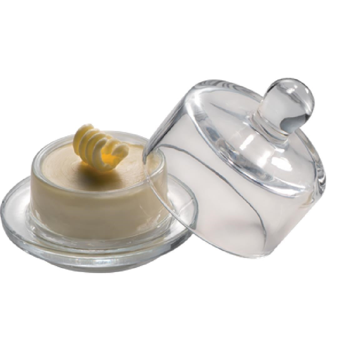 APS Butter Dish Glass Cloche JD Catering Equipment Solutions Ltd