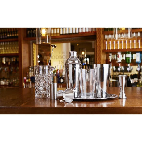T765 APS Chrome-Plated Stainless Steel Oval Tea Tray 300mm - JD Catering Equipment Solutions Ltd