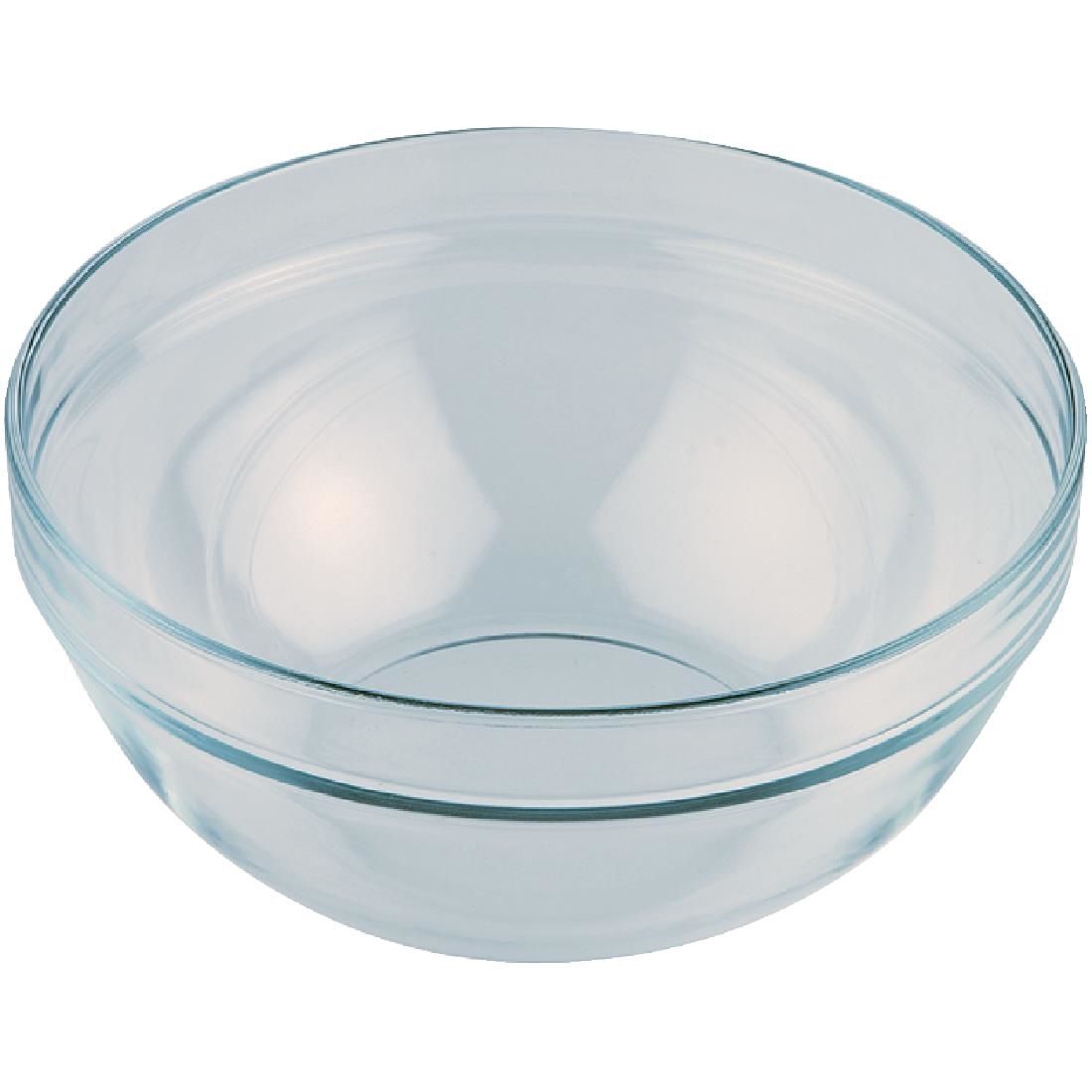 APS Glass Bowl Large 230mm JD Catering Equipment Solutions Ltd