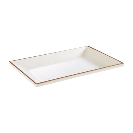 APS Lagoon Rectangular Plate 245mm JD Catering Equipment Solutions Ltd