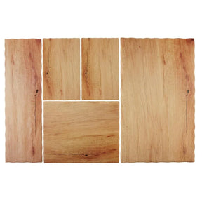GN568 APS Oak Effect Melamine Tray GN 2/4 - JD Catering Equipment Solutions Ltd