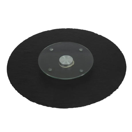 CK356 APS Revolving Platter Slate 320mm - JD Catering Equipment Solutions Ltd