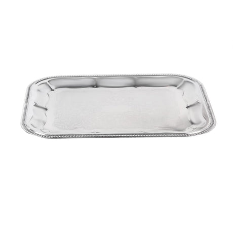 APS Semi-Disposable Party Tray 410 x 310mm Chrome JD Catering Equipment Solutions Ltd