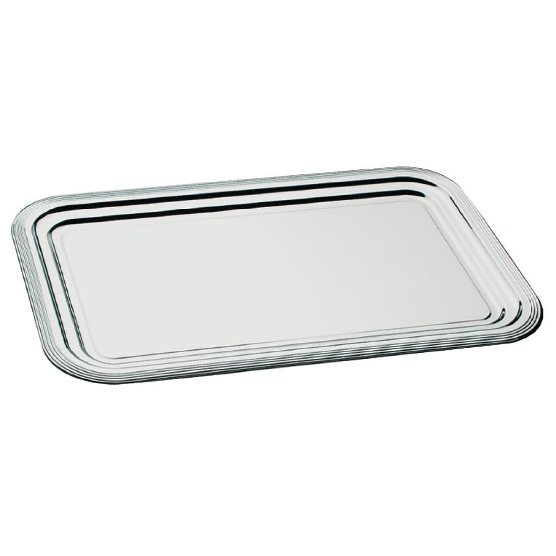 APS Semi-Disposable Party Tray GN 1/1 Chrome JD Catering Equipment Solutions Ltd