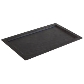 GN563 APS Slate Effect Melamine Tray with Rim GN 1/1 - JD Catering Equipment Solutions Ltd