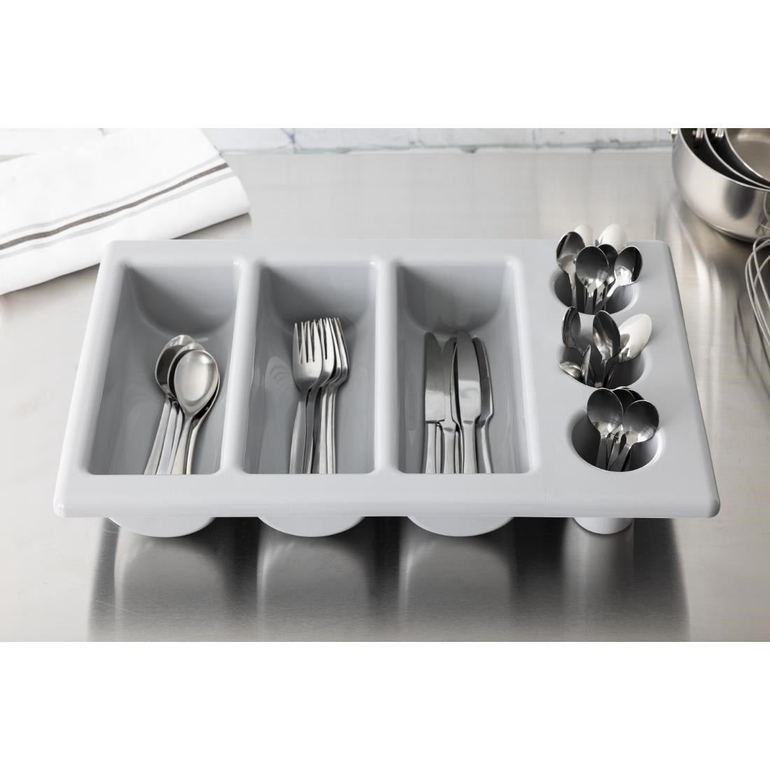 APS Stackable Plastic Cutlery Dispenser JD Catering Equipment Solutions Ltd