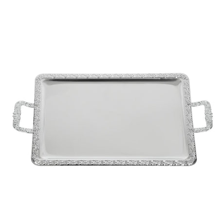 APS Stainless Steel Rectangular Handled Service Tray 600mm JD Catering Equipment Solutions Ltd