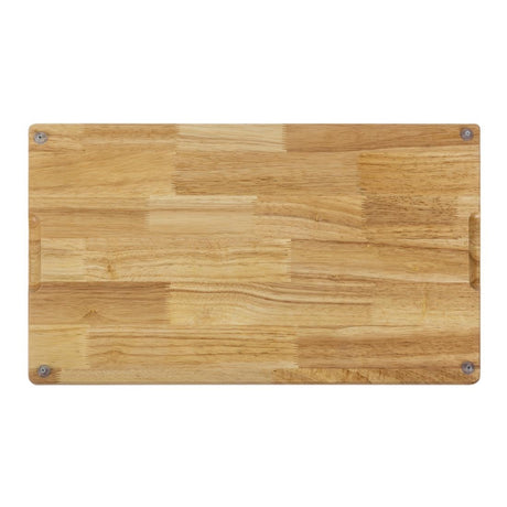 APS Thick Slatted Wooden Chopping Board JD Catering Equipment Solutions Ltd