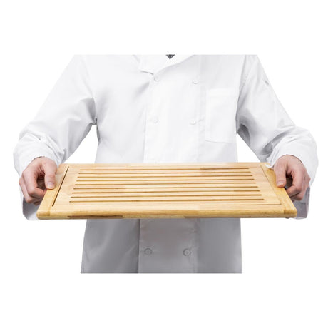 APS Thick Slatted Wooden Chopping Board JD Catering Equipment Solutions Ltd