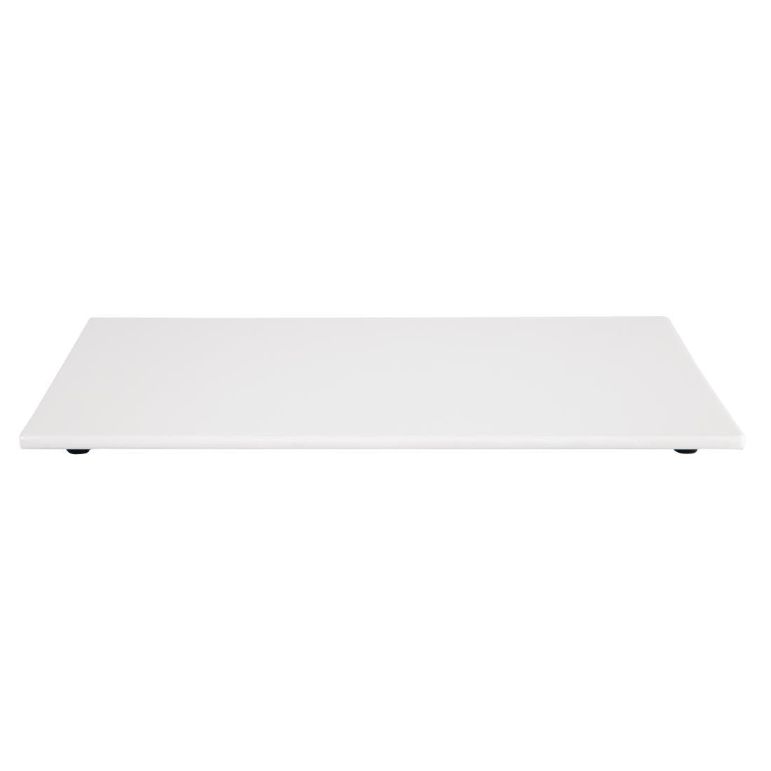 APS Zero Melamine Platter White GN 1/2 JD Catering Equipment Solutions Ltd