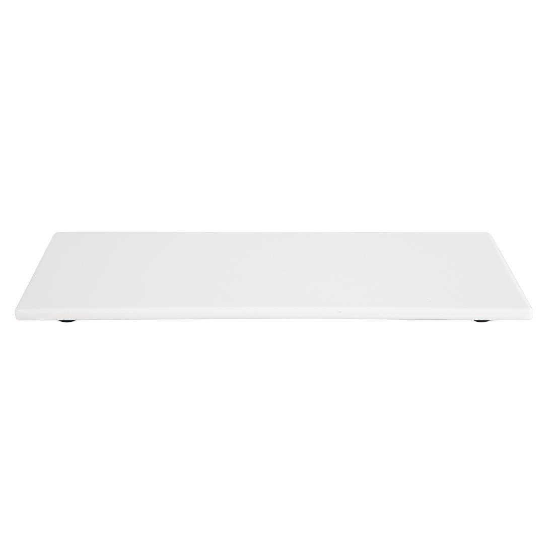 APS Zero Melamine Platter White GN 1/4 JD Catering Equipment Solutions Ltd