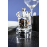 Acrylic Salt and Pepper Mill 102mm JD Catering Equipment Solutions Ltd