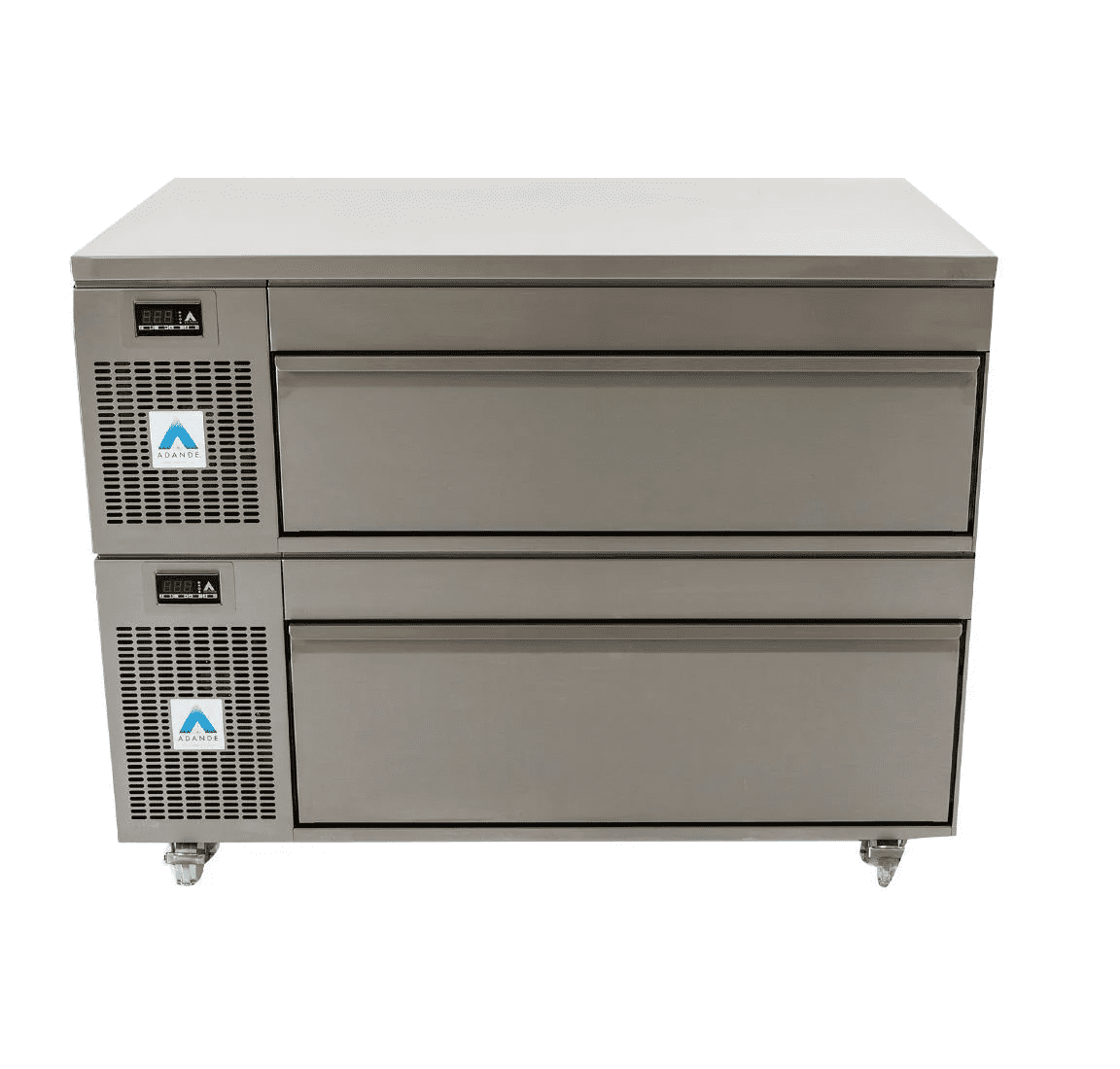 Adande Counter Fridge Freezer Double Drawer VCS2/CW JD Catering Equipment Solutions Ltd