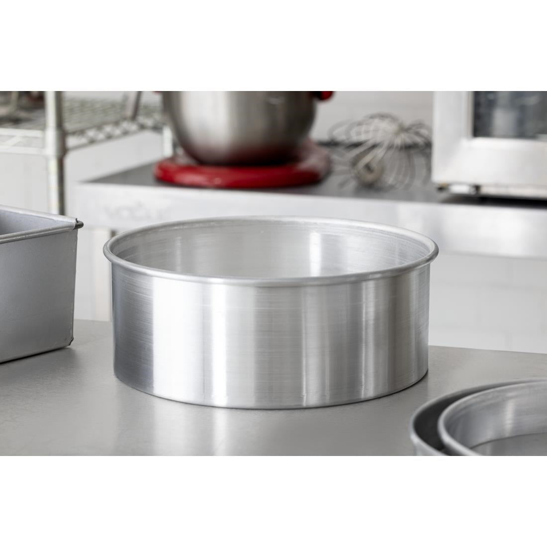 Aluminium Cake Tin With Removable Base 260mm JD Catering Equipment Solutions Ltd