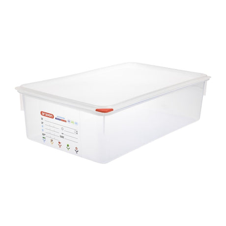 Araven Polypropylene 1/1 Gastronorm Food Storage Box 21Ltr (Pack of 4) JD Catering Equipment Solutions Ltd