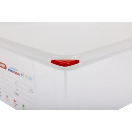 Araven Polypropylene 1/1 Gastronorm Food Storage Box 21Ltr (Pack of 4) JD Catering Equipment Solutions Ltd