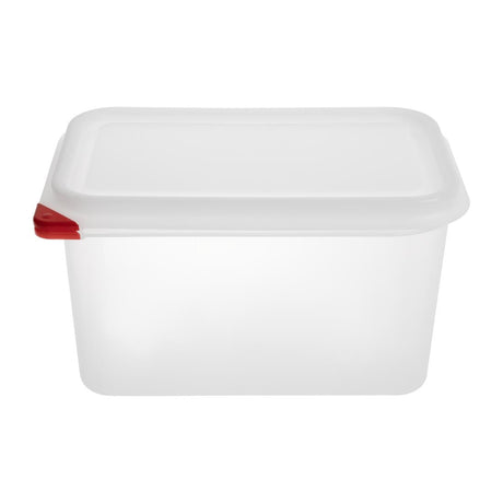 Araven Polypropylene 1/4 Gastronorm Food Containers 4.3Ltr (Pack of 4) JD Catering Equipment Solutions Ltd