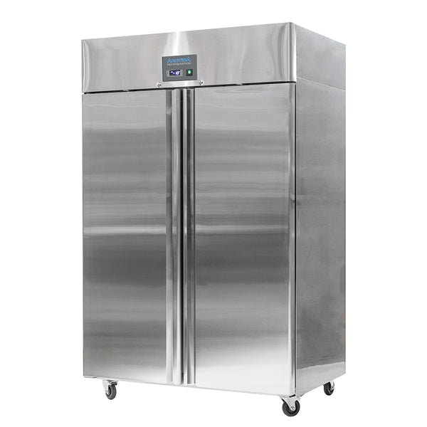 Arctica Heavy Duty GN Freezer - 1240Ltr - 2 Dr - S/S JD Catering Equipment Solutions Ltd