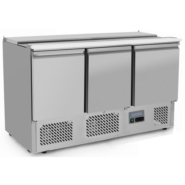 Arctica Refrigerated Saladette Prep Counter 2/3 Door JD Catering Equipment Solutions Ltd