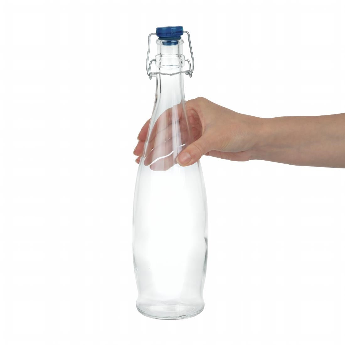 Artis Glass Water Bottles 1Ltr (Pack of 6) JD Catering Equipment Solutions Ltd