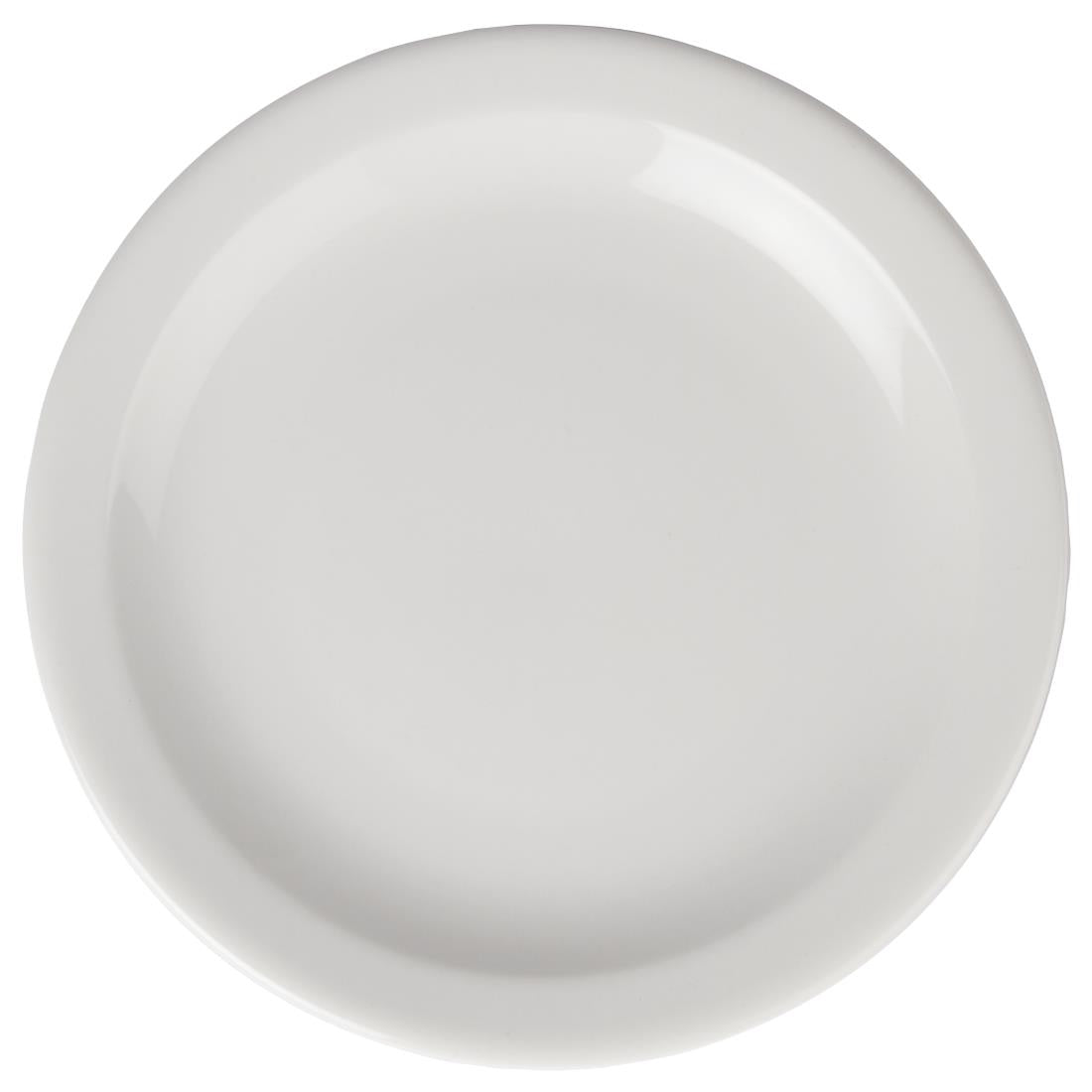 Athena Hotelware Narrow Rimmed Plates 205mm (Pack of 12) JD Catering Equipment Solutions Ltd