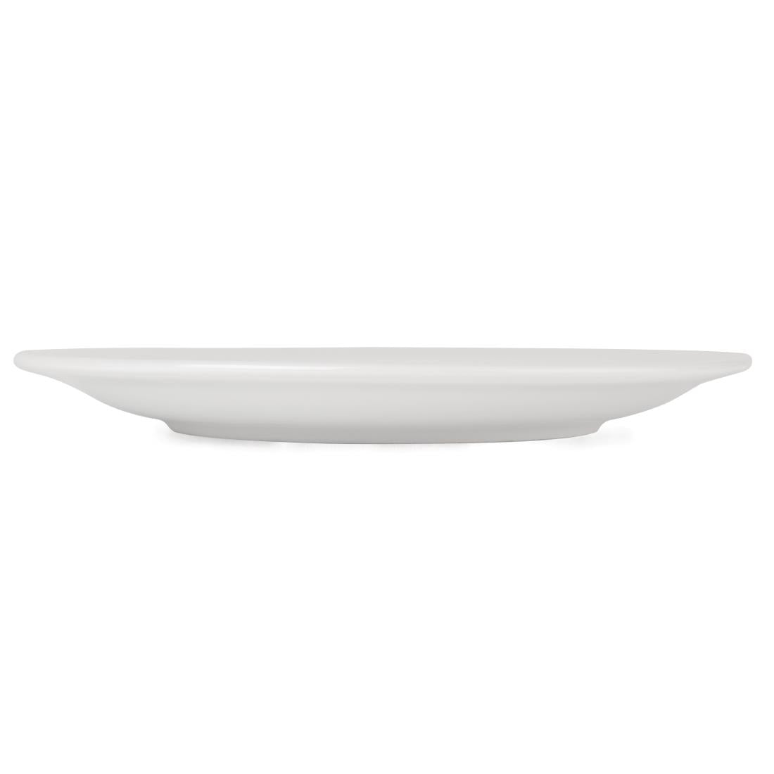 Athena Hotelware Narrow Rimmed Plates 284mm (Pack of 6) JD Catering Equipment Solutions Ltd