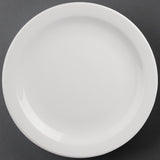 Athena Hotelware Narrow Rimmed Plates 284mm (Pack of 6) JD Catering Equipment Solutions Ltd