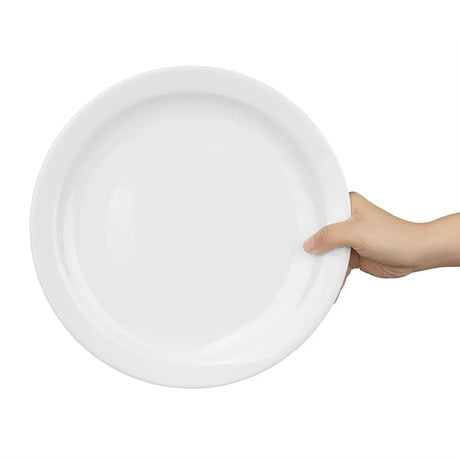 CF365 Athena Hotelware Narrow Rimmed Plates 284mm (Pack of 6) - JD Catering Equipment Solutions Ltd