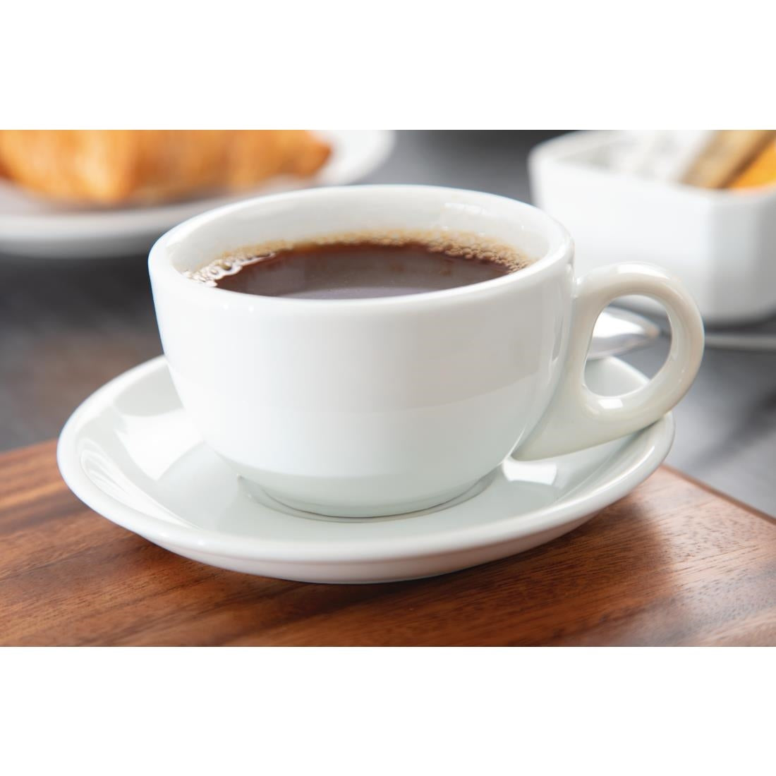 Athena Hotelware Saucers 145mm (Pack of 24) JD Catering Equipment Solutions Ltd