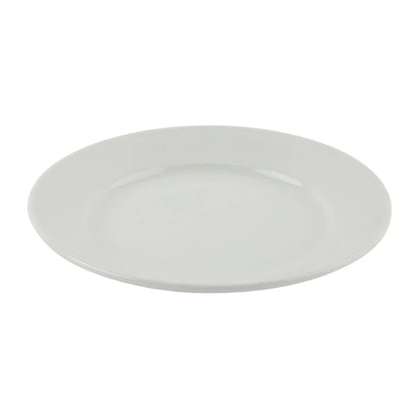 CC207 Athena Hotelware Wide Rimmed Plates 202mm (Pack of 12) - JD Catering Equipment Solutions Ltd