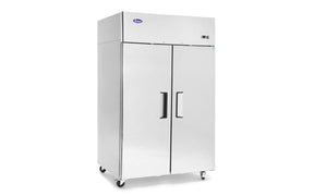 Atosa YBF9218GR Slimline Upright Double Door Fridge JD Catering Equipment Solutions Ltd