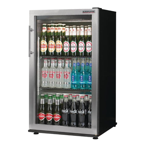 Autonumis Popular 1 Door Back Bar Cooler St/St Door A209180 JD Catering Equipment Solutions Ltd