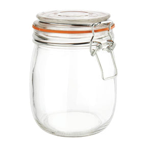 (Availability 17/2/24) P491 Vogue Clip Top Preserve Jar 750ml JD Catering Equipment Solutions Ltd