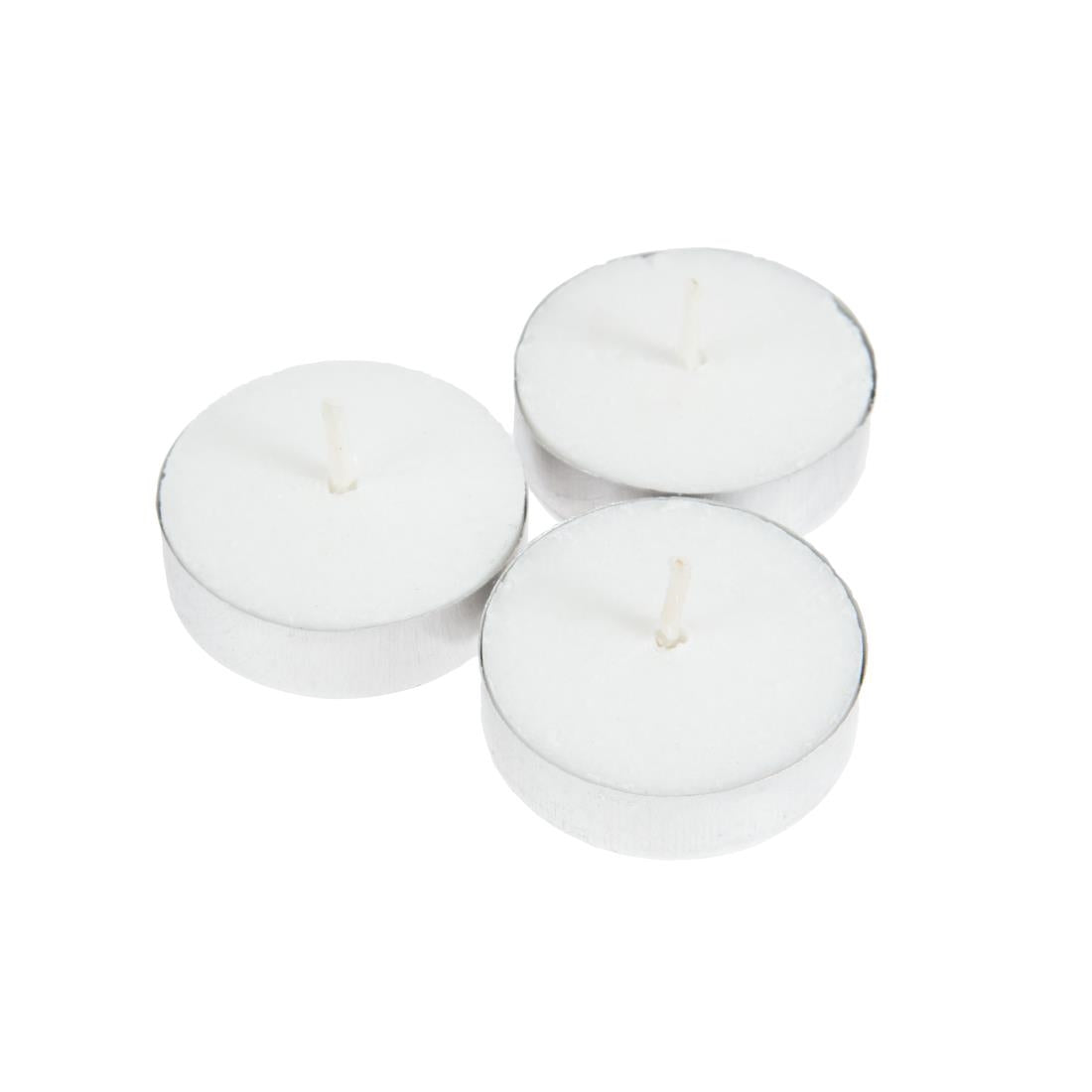 (Availability 22/02/24) GF448 Olympia 4 Hour Tealights (Pack of 100) JD Catering Equipment Solutions Ltd