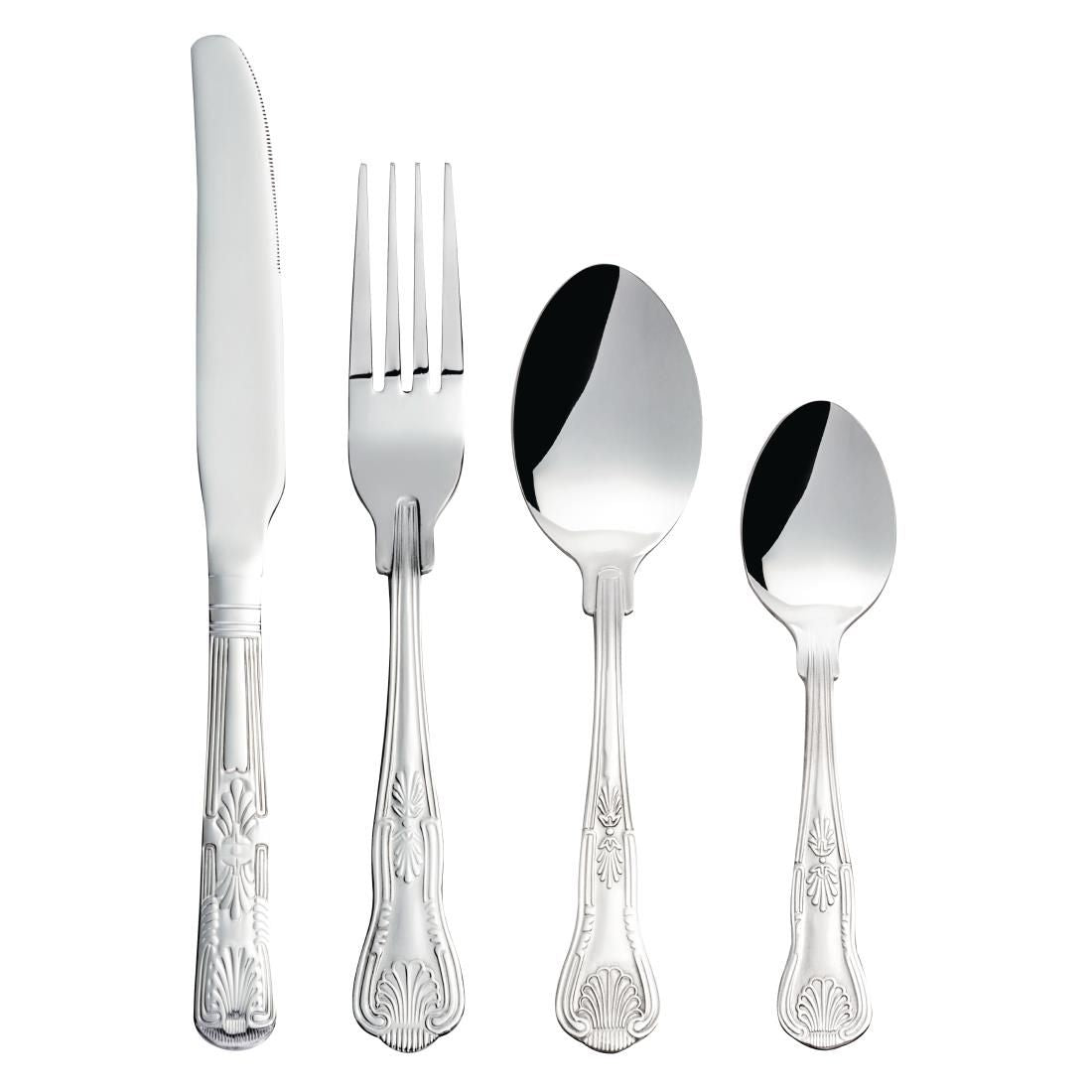 (Available 17/02/24) Special Offer Olympia Kings Cutlery Set (Pack of 48) JD Catering Equipment Solutions Ltd