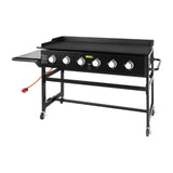 (Available 28/01/24) Buffalo 6 Burner LPG Barbecue Griddle CY265 JD Catering Equipment Solutions Ltd