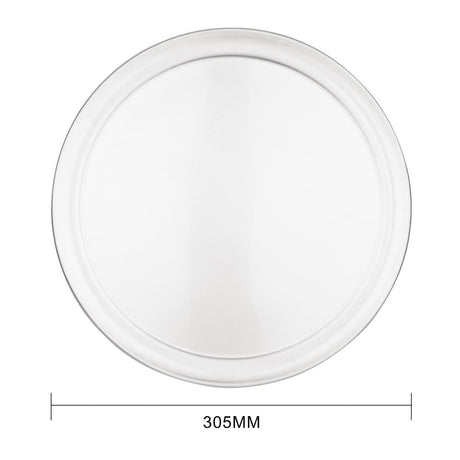 (Available TBC) F008 Vogue Aluminium Pizza Tray 12in JD Catering Equipment Solutions Ltd