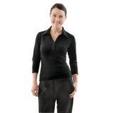B038-XS Chef Works Womens V-Neck T-Shirt Black XS JD Catering Equipment Solutions Ltd