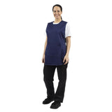 B044 Tabard With Pocket Navy Blue JD Catering Equipment Solutions Ltd