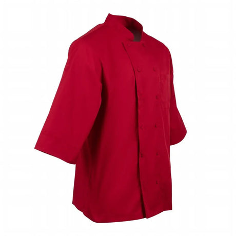 B106-S Chef Works Unisex Chefs Jacket Red S - JD Catering Equipment Solutions Ltd