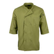B107-L Chef Works Unisex Chefs Jacket Lime L JD Catering Equipment Solutions Ltd
