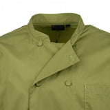B107-L Chef Works Unisex Chefs Jacket Lime L JD Catering Equipment Solutions Ltd