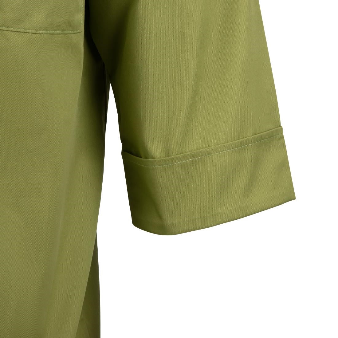 B107-L Chef Works Unisex Chefs Jacket Lime L JD Catering Equipment Solutions Ltd