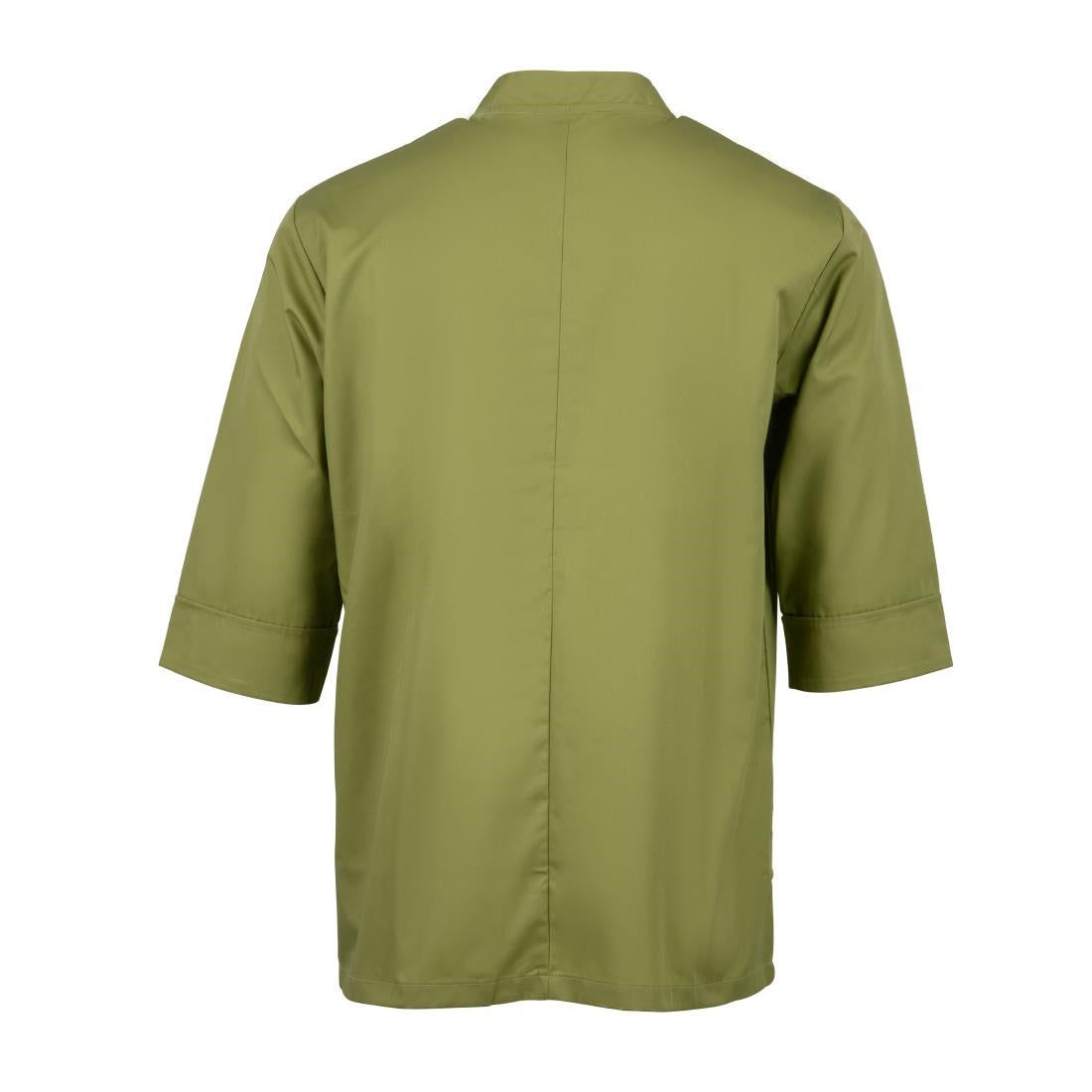 B107-M Chef Works Unisex Chefs Jacket Lime M JD Catering Equipment Solutions Ltd