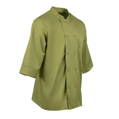 B107-S Chef Works Unisex Chefs Jacket Lime S - JD Catering Equipment Solutions Ltd