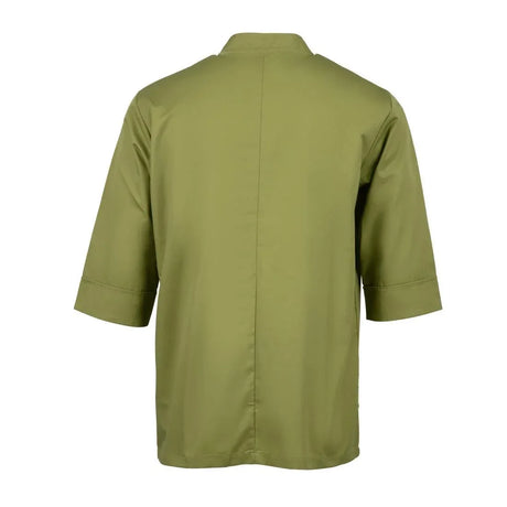 B107-XXL Chef Works Unisex Chefs Jacket Lime 2XL - JD Catering Equipment Solutions Ltd